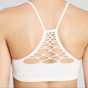 Free People Coachella Bralette Bra (Eggshell)